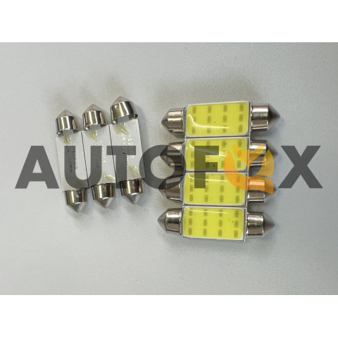 Светодиод T11 C5/C10 39мм COB чип,12smd 12v (y0008-39)