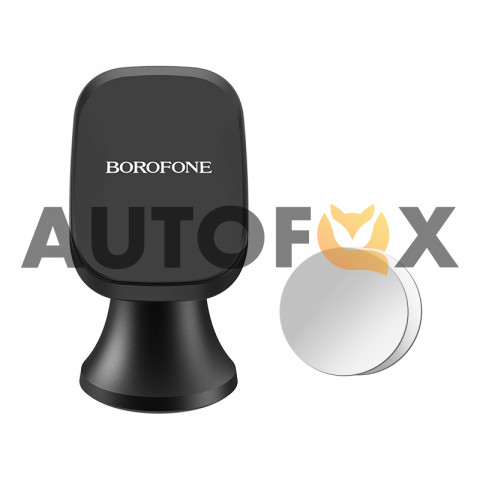 Borofone BH22 Автодержатель Ori aluminum alloy для телефона магнитный на торпеду черный