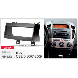 Carav 11-023: 1 DIN / 182 x 53 mm / KIA CEE'D 2007-2009