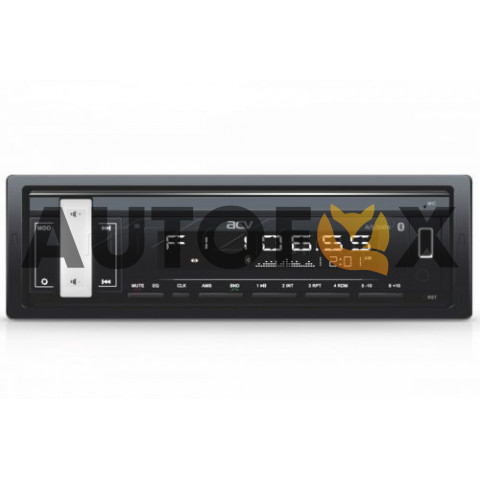 ACV AVS-914BW (1din/белая/Bluetooth/USB/AUX/SD/FM/4*50