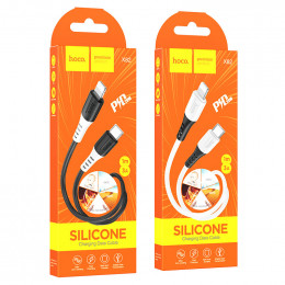 Кабель Hoco X82 silicon data cable 20W Type-C to Lightning