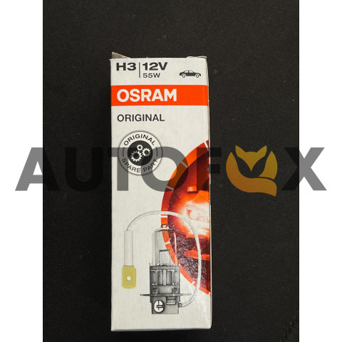 Osram Original H3 55w 12V (1шт) 64151 Картон 10шт упаковка Лампа галоген 