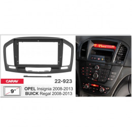 Carav 22-923: 9" BUICK Regal 2008-2013 / OPEL Insignia 2008-2013