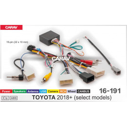 Carav 16-191: CAN-HiWorld TOYOTA 2018+